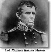 Painting of Col. Richard Barnes Mason, Military Governor of California